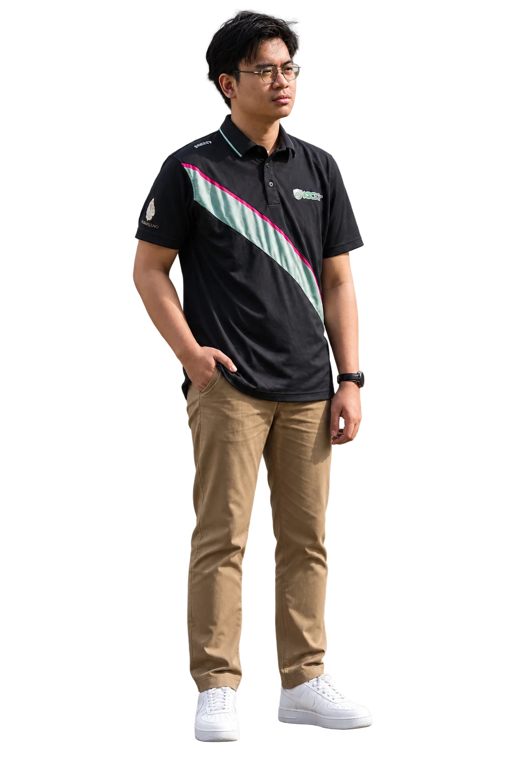 AI recreated portrait of Ilham Dinata
