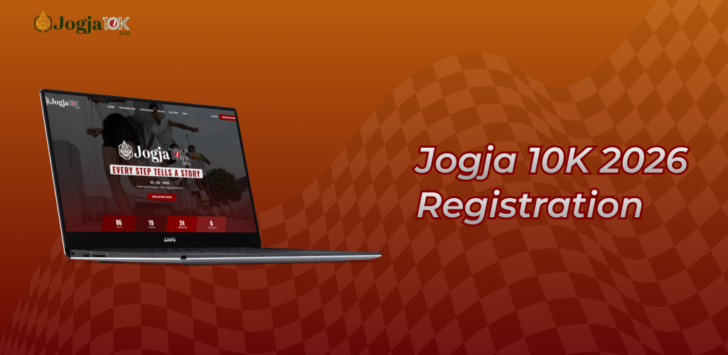 Jogja10k registration website preview